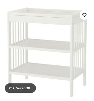 Cambiador bebé Ikea blanco