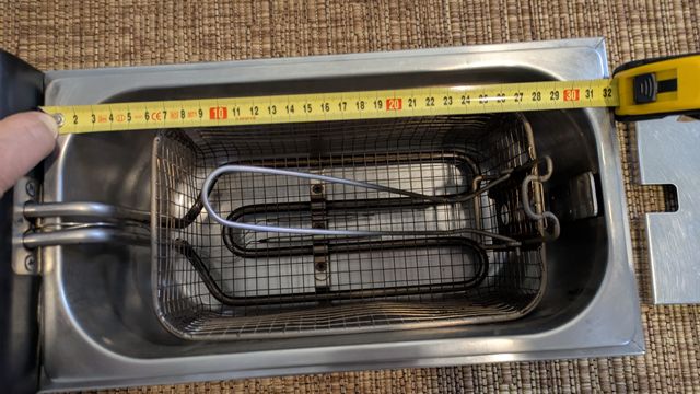 Freidora Princess 2000W hasta 190°C