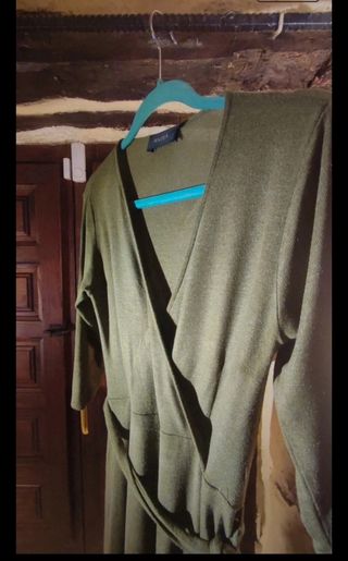 Vestido Antea punto fino muy elegante