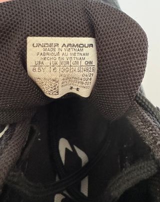 Zapatillas Baloncesto Under Armour Negras/Gris