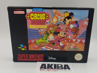 The Great Circus Mystery SNES