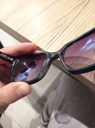 Occhiali da sole Lozza neri e viola