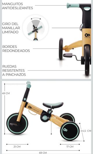 Triciclo 5 en 1 Kinderkraft