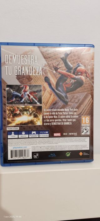 Spider-Man PS4 (PlayStation 4) Español