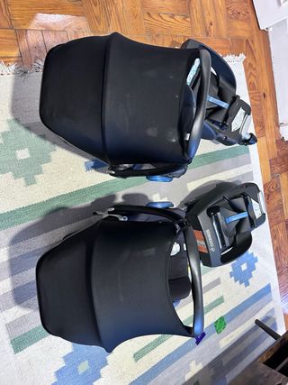 2 Sillas Grupo 0 Maxi-Cosi Cabriofix Isofix
