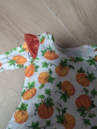Conjunto disfraz Halloween niña calabaza