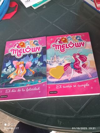 Lote 2 libros Melowy 