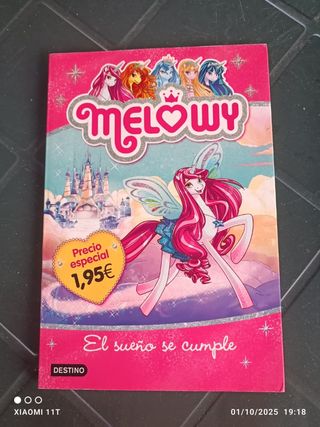 Lote 2 libros Melowy 