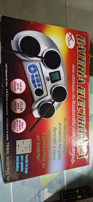 Batería Electrónica Tribal Quad Pad T4