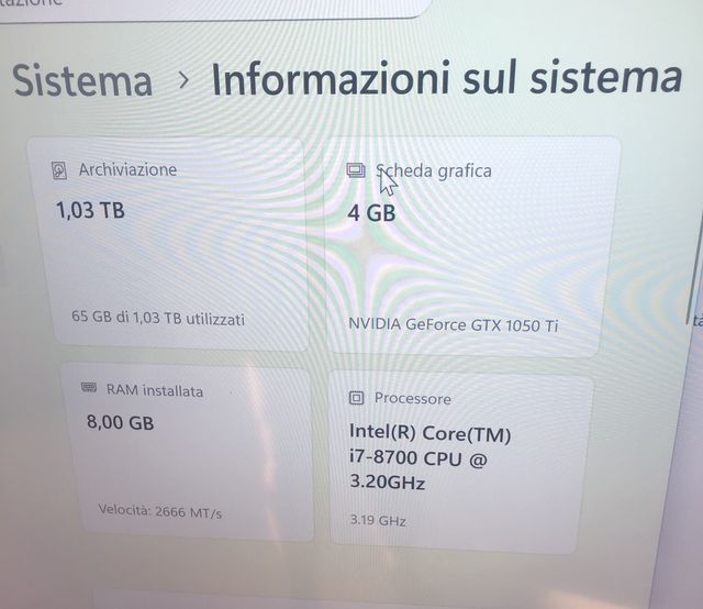 Gaming HP Pavilion 595 i7 GTX1050Ti 4GB windows11