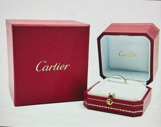 Anillo Cartier Diamante Oro 