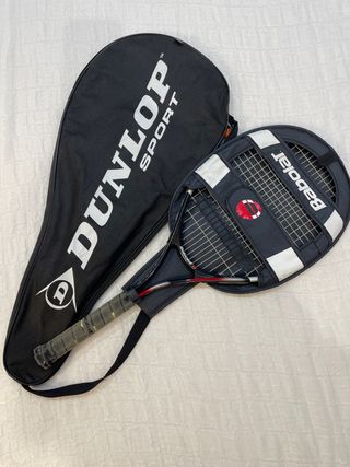 Raqueta de Tenis Babolat con funda Dunlop