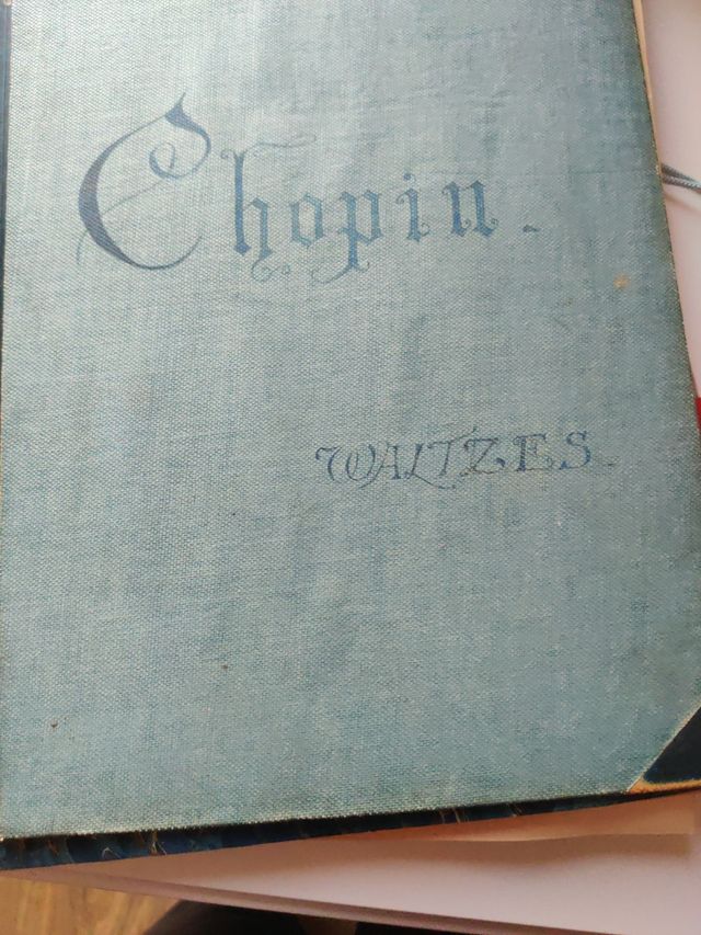Partitura Chopin Valses