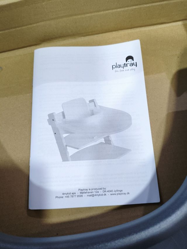 Bandeja Stokke Tripp Trapp Playtrays Antracita