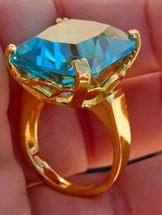 Anillo Plata 925 chapado Oro 18k 