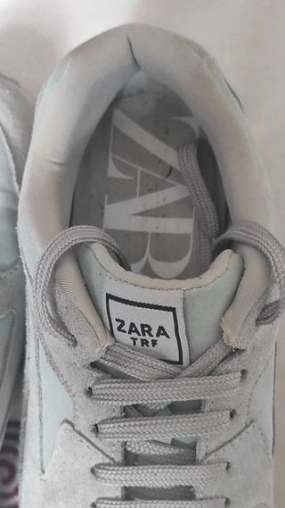 Zapatillas Zara Running Talla 41 Gris