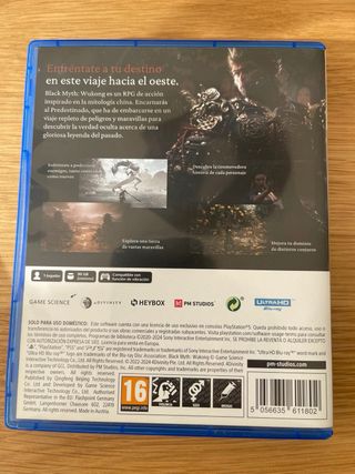 Black Myth Wukong PS5 Videojuego