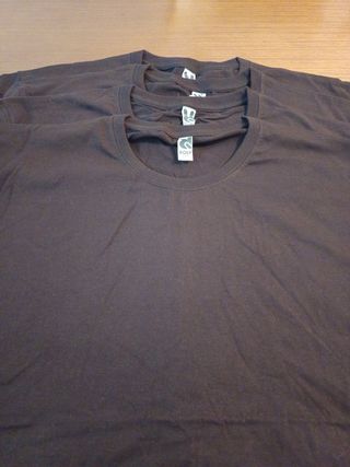 Camisetas Roly Marrones (Pack 4)