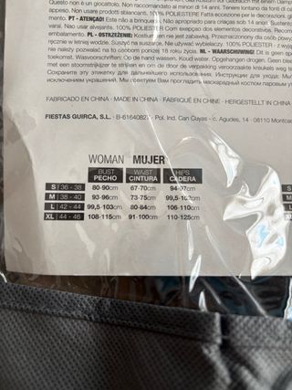 Disfraz Pirata Corsaria Talla M