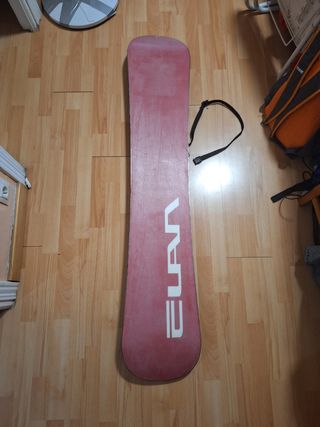 Snowboard Elan 157cm Fijaciones Suizas
