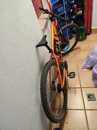 Bicicleta Scott Montaña Naranja