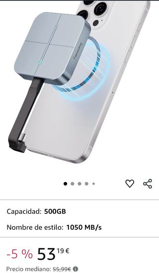 Disco Duro Externo Fanxiang 500GB SSD