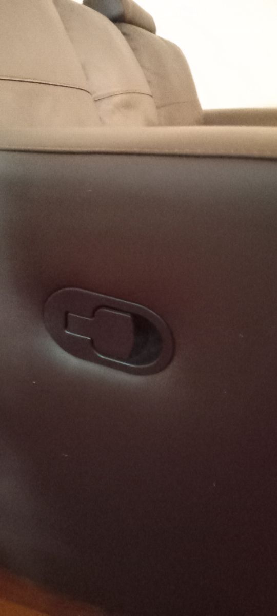 Sofá de piel 3 plazas negro