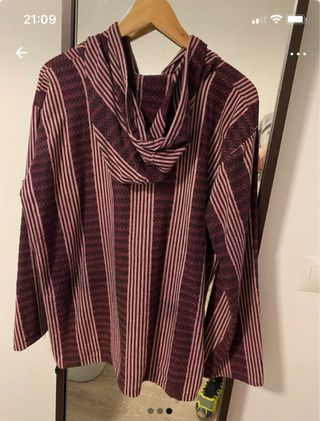Sudadera hippie a rayas Wanderlove