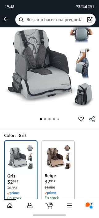 Trona de viaje Mobiclinic Kids Nueva