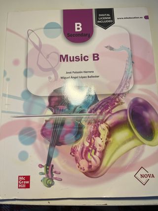 Music B Secondary - CLIL. NOVA: ESO