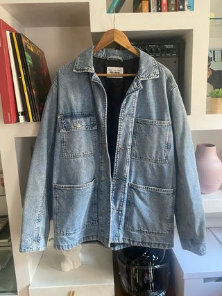 Chaqueta vaquera Pull&Bear azul