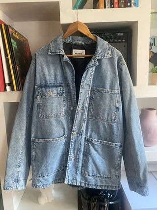 Chaqueta vaquera Pull&Bear azul
