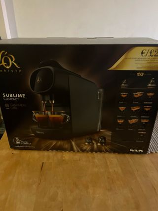 Cafetera L'OR Barista Philips Negra