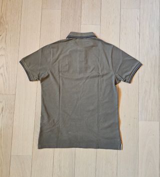 Polo Stone Island olive uomo (tg. S slim)