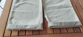 Pantalón beige hombre talla XXL
