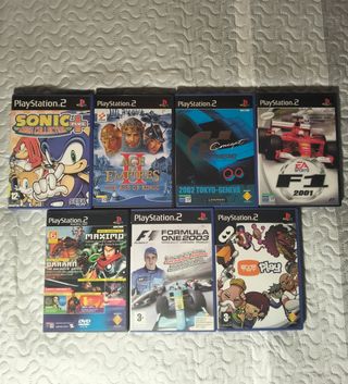 Lote de 7 Juegos PlayStation 2 (PS2)