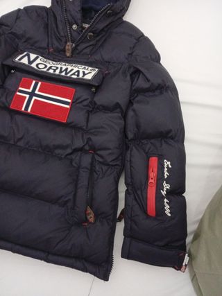 Chaqueta Geographical Norway azul niño talla 12 añ
