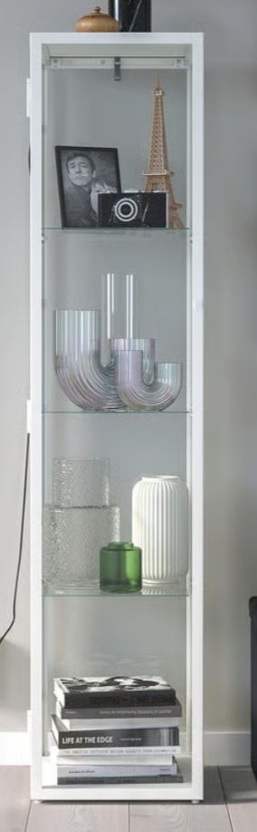 Vitrina Ikea Blanca Cristal