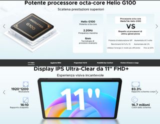 DOOGEE Tab E3 256GB 11 pollici