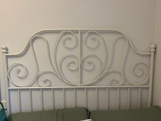 Cabecero Forja Ikea Blanco 140cm