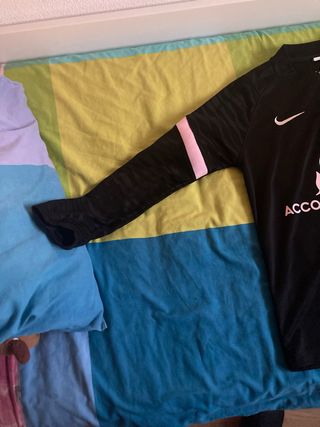 Sudadera PSG Nike Negra y Rosa