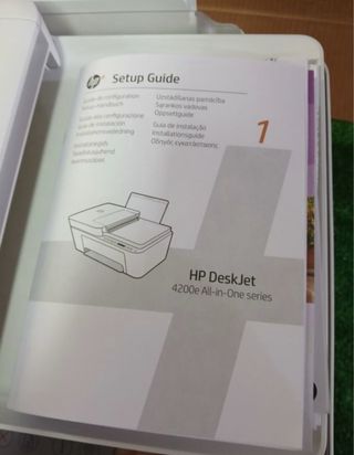 Impresora HP DeskJet Blanca