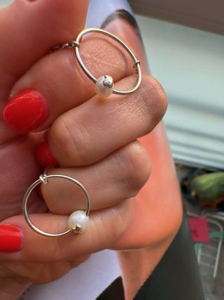 Conjunto Tous Plata y Perla