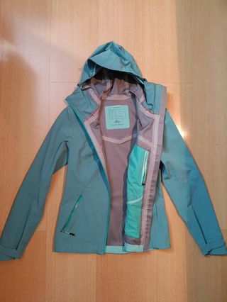 Chaqueta impermeable Quechua mujer Talla XS NH500