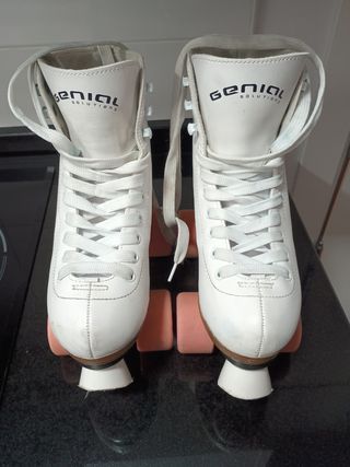 Patines Artísticos Blancos TALLA 36

