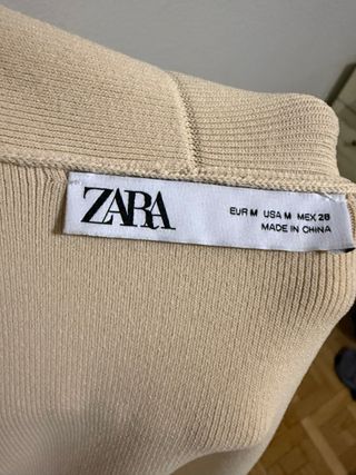 Chaqueta Zara Beige