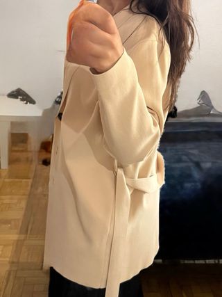 Chaqueta Zara Beige