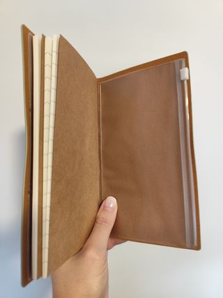 Cuaderno La Gran Ola Hokusai en cuero