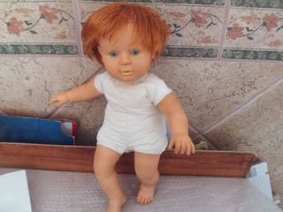 Muñeco Baby Feber conjunto vaquero original