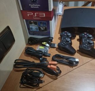 Consola PS3 Slim Sony Negra 120 GB